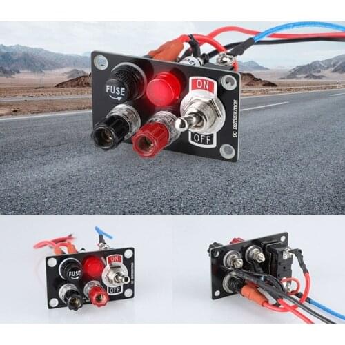 K1KE Vehicle Modification Accessories 12-24V Switch Panel with 20A Fuse for Yacht