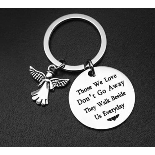 Mom Dad To Be Keychain In Memory Of Loved One I Carried An Angel Remembrance Gift Tribute To Angel In Heaven Memorial Keyring