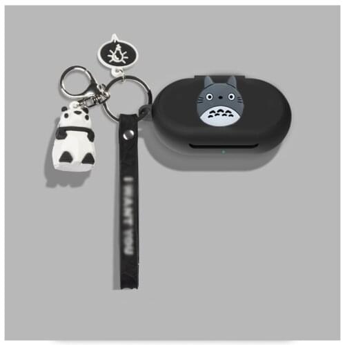 For Samsung Galaxy Buds Cases Cartoon Protect Wireless Bluetooth buds+ Earphone Case Cute with keychain Cover Buds Plus Case