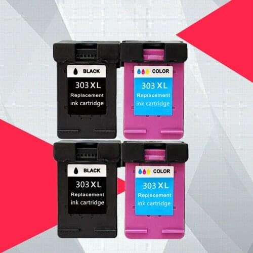 For HP303 for HP 303 303XL Ink Cartridge Compatible for HP Envy 6220 6222 6230 6234 6252 6255 7120 7130 7132 7155 Printers