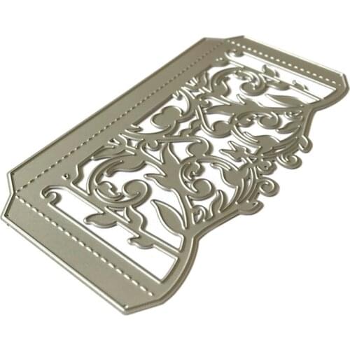 Flower Vine Cover Metal Cutting Dies Stencil Scrapbooking DIY Album Stamp Paper