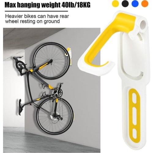 Mountain Wall Mount Bicycle Storage Rack ABS Hanging Shelf Bike display Rack for Mountain Bike 18cm*6.5CM