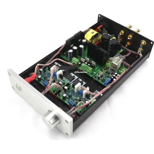 GZLOZONE NEW arrive Finished HIFI NAP250 MOD Stereo Power Amplifier 80W*2 top sell