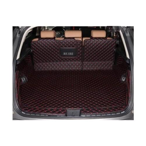Good quality! Full set car trunk mats for Lexus NX 300h 2020 durable boot carpets cargo liner luggage mats for NX300h 2019-2014