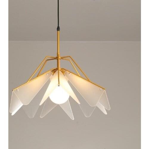 LED Nordic creative personality restaurant study bedside designer decoration tea shop bar art cafe chandelier