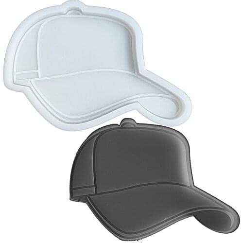 New style leisure cap silicone mold DIY sports cap fondant chocolate cake baking decoration mold