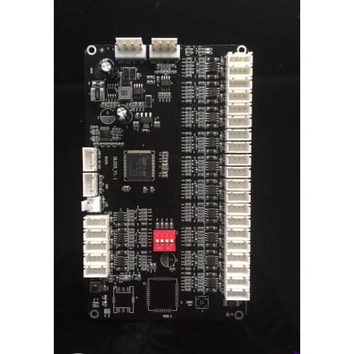 Express Cabinet Main Board 25 Doors with Status Lock Control Board 485/232 Communication Multi Cabinet Cascade