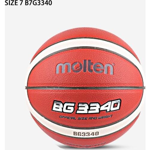 Genuine molten 5/6/7 PU wear-resistant BG3100 indoor and outdoor competition training primary secondary students with basketball