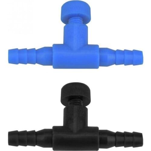 10PCS Adjustable Air Valve Flow Control Regulator Oxygen Pipe Connector Switch for 4mm Trachea Aquariums Air Pumps Accessories