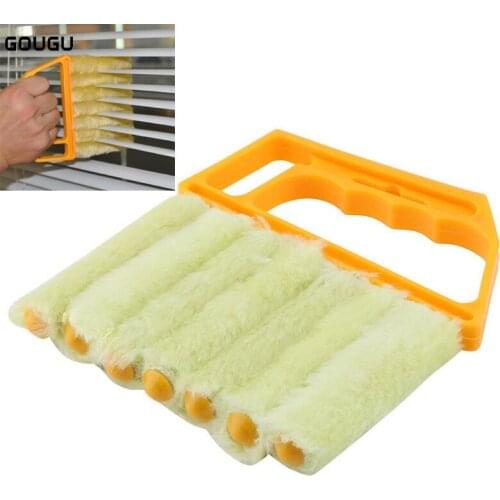 GOUGU Blind Cleaner Microfibre Venetian Window Cleaning Brush Washable & Removable Household Clean Tools
