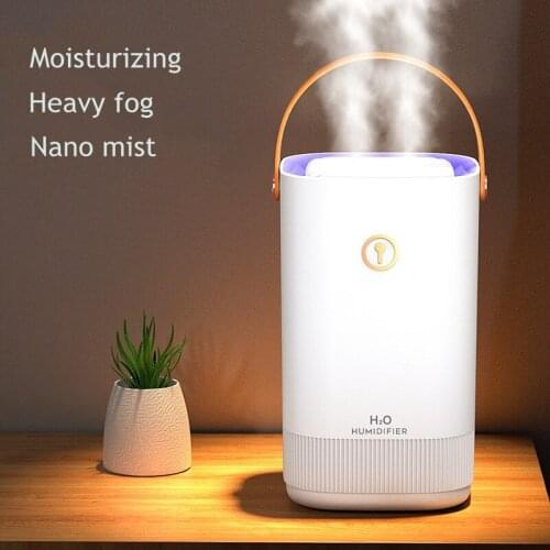 Humidifier and scent diffuser portable rechargeable aromatherapy mini humidifiers diffusers steam generator for home mist maker