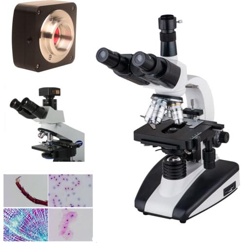 XP503 Biological Trinocular Microscopes with 5M C-Mount CMOS Camera
