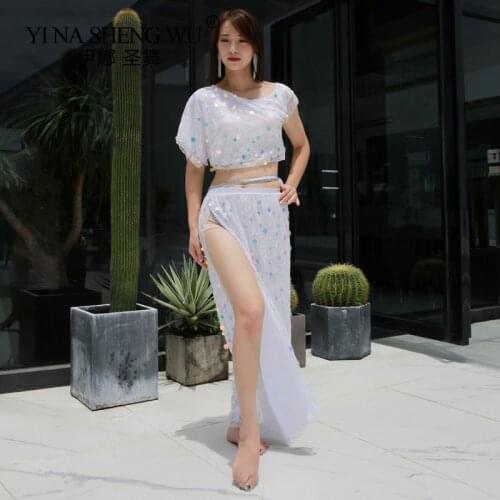 Belly Dance Costume For Oriental Dance Practice Dress Robe Oriental Dance Women Belly Dance Sequin Dress Belly Dance Wear Women