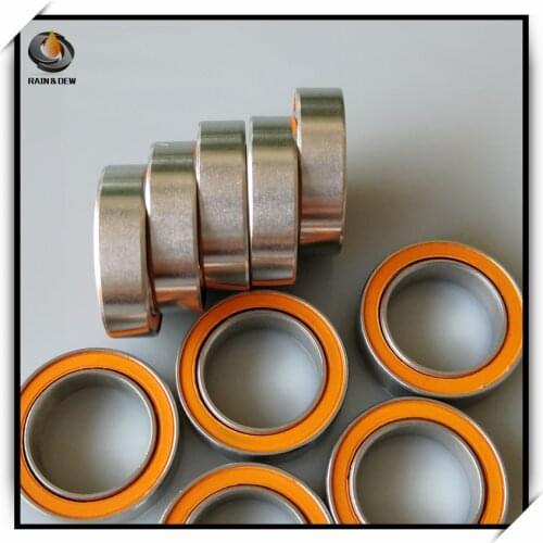 10Pcs 10x15x4 S 6700 2RS CB ABEC7 Stainless steel hybrid ceramic ball bearing