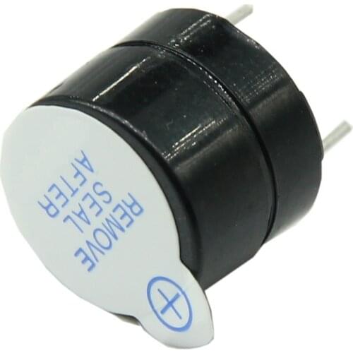 10pcs 5v Active Buzzer Magnetic Long Continous Beep Tone Alarm Ringer 12mm MINI Active Piezo Buzzers Fit For Computers Printers