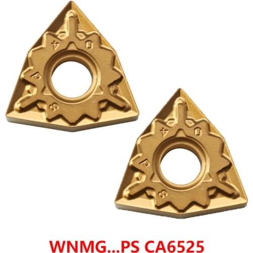 10pcs WNMG080404 WNMG080408 PS WNMG080404PS WNMG080408PS CA6525 WNMG 080404 080408 Carbide Inserts Lathe Cutter Turning Tools