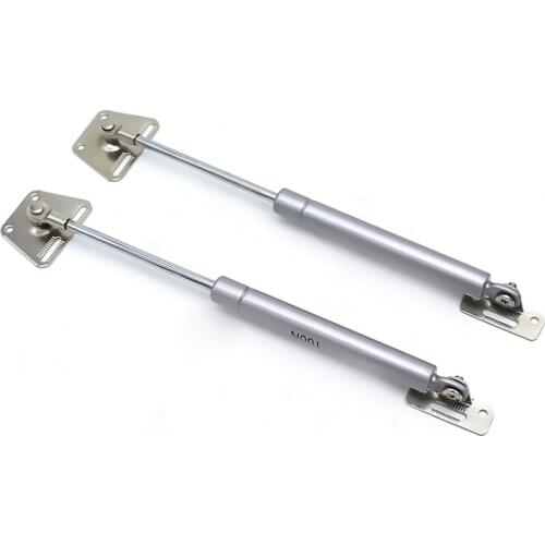 100N/10KG Furniture Door Cabinet Door Gas Strut Cabinet Hinges Hydraulic Gas Spring Steel Lift Support Home Improvement Support