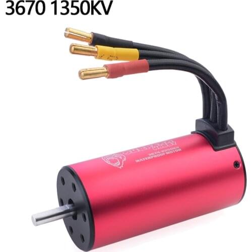 3670 1100KV 1350KV 1700KV 2050KV 2650KV 2850KV Waterproof Brushless Motor for 1/10 1/8 RC Drift Racing Off-road Car Truck Sen
