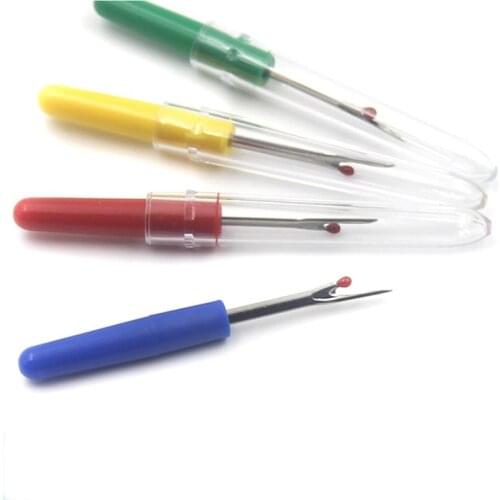 5pcs/set Seam Ripper Plastic Handle DIY Cutter Stitch Needle Sewing Tools Open Stitches Stitch Tool Arts Sewing Accessories