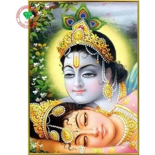 Diy 5d crystal diamond embroidery Religion Lover Full rhinestones cross-stitch diamond mosaic 3d diamond needlework mosaic kit