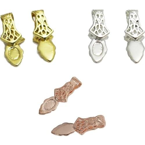 Beadsnice Wholesale Brass Pinch Elegance Bail Pendant Finding Personalize Gife For Womens Handmade Jewelry Making Accessorices