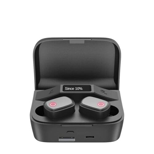 50pcs TWS Wireless Bluetooth Headphones With Mic Touch control 9D Stereo Headset IPX7 Waterproof Earphones