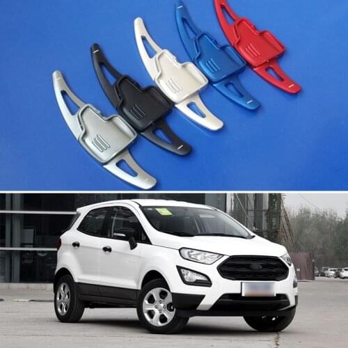 For Ecosport 2018 Aluminum Car Steering Wheel Shift Paddle Shifter Gear Extention