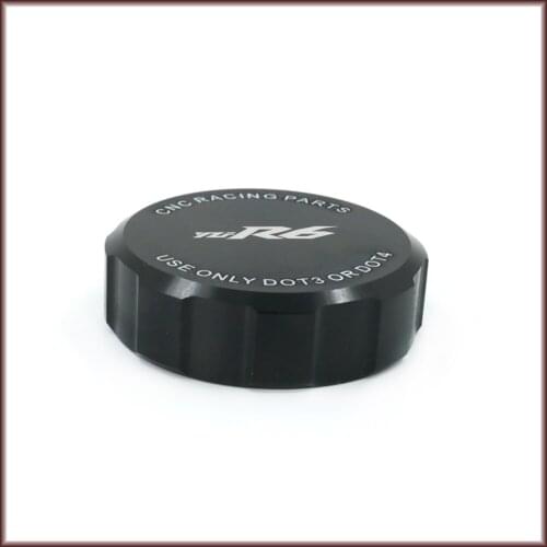 For YAMAHA YZFR6 YZF R6 YZF-R1 2010 - 2017 2016 2015 2014 Motorcycle Front Brake Master Cylinder Reservoir Cover Cap with Logo