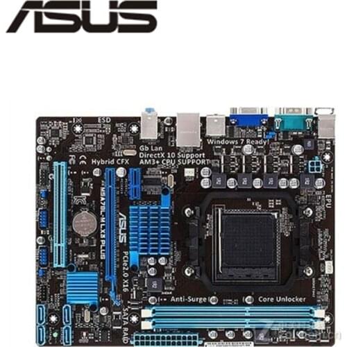 For ASUS M5A78L-M LX3 plus Motherboard Socket AM3+ For AMD 760G M5A97 970M FX Original Desktop Mainboard M5A78 Used Mainboard