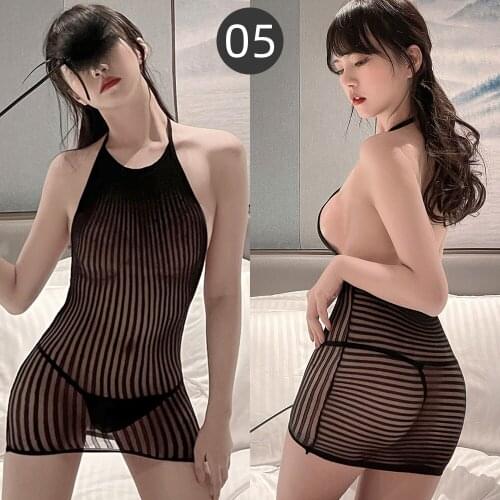 Fashion Nightwear Women Langerie Sexy Costumes Fishnet Bodysuits Slutty Clothes Porno Underwear Wife Erotic Transparent Lingerie