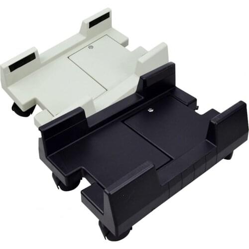 Mobile Desktop Computer Floor Stand Rolling Wheels Adjustable Width PC Tower Holder computer tower holder CPU stands