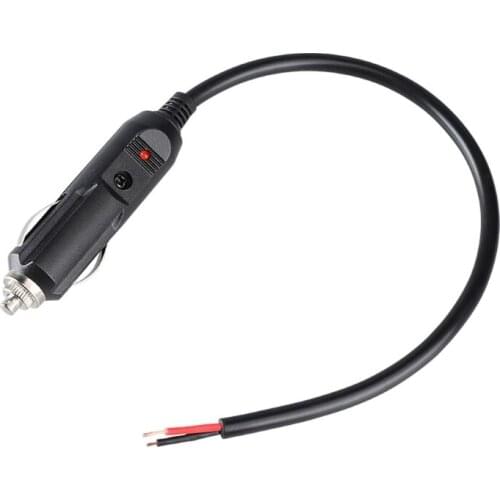 Professional Male Plug Cigarette Lighter Outlet Replacement Cigarette Lighter Plug for Car Inverter Tire Inflator H3CA