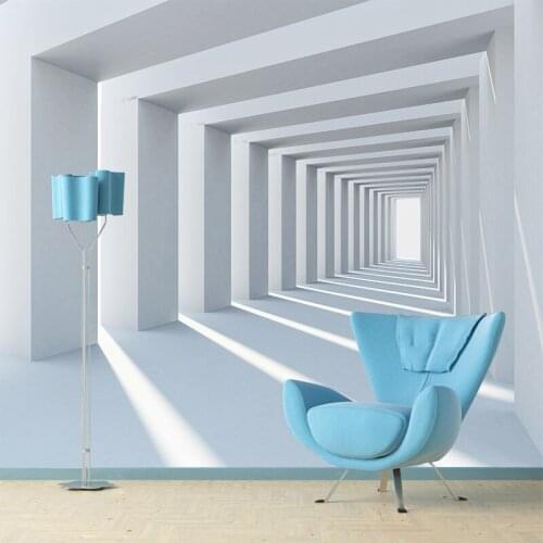 Rectangular Extension Space Custom Modern Wallpaper The New Abstract Geometric Figure Wall Mural Wallpaper For Living Room