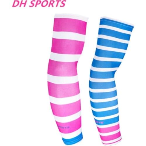 DH Sports 1 Pair Cycling Arm Warmers Summer Bicycle Arm Warmer UV Protection Outdoor Sport Cuff Ridding Running Arm Sleeves