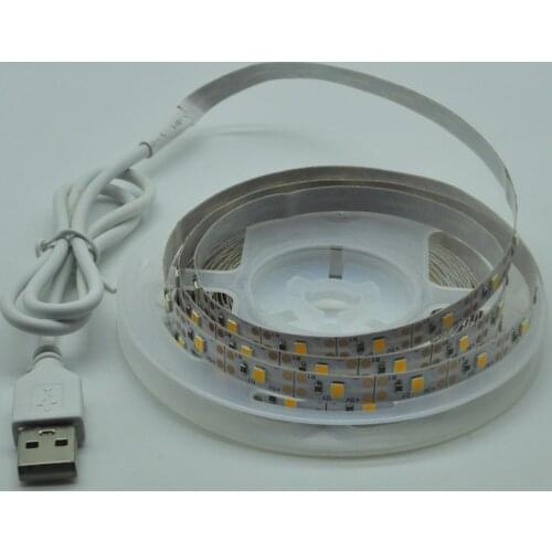 LED Strip Light 3Key Control USB Cable Flexible Lamp 1M 2M 3M 4M 5M Tape Diode DC 5V Desk Screen TV Background Lighting for car