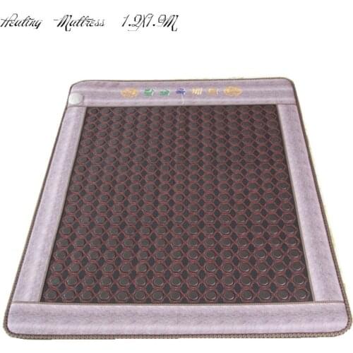 Therapy High Quality Products Tourmaline Electric Heating Maassage tourmaline electric heating mattress with eye cover 1.2X1.9M