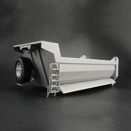 1/14 Rc Truck 6x6 ydraulic Dump Truck Bucket 8x8 Front Cylinder Hardcover U Dodamiya Mud Head Arocs DIY Modified Car Model LESU