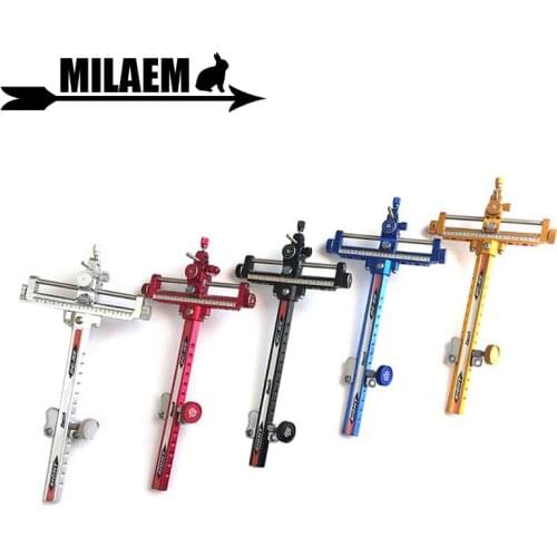 1Set Archery Recurve Bow Sight DECUT DC-RE with Sight PIn Fine Adjustable Competitive Shooting Hunting Accessories