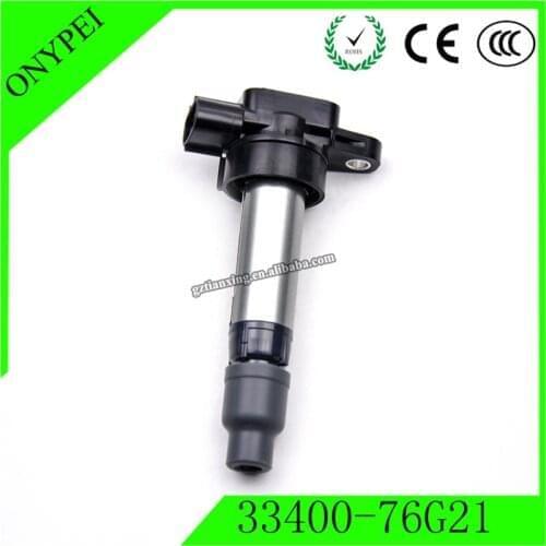 1PCS 33400-76G2 Ignition Coils Spark Plug Coil 099700-095 33400-76G21 For Suzuki Carry EVERY DA64V Wagon R 3340081A00