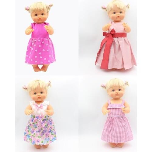 10 style dress doll Clothes Fit 35cm-42cm Nenuco Doll Nenuco su Hermanita Doll Accessories