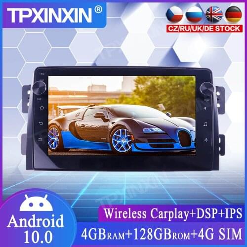 For Kia Borrego 2008-2011 Android 10 4+128G Wireless Carplay Car Multimedia Stereo Player Headunit Audio Radio GPS Navigtion