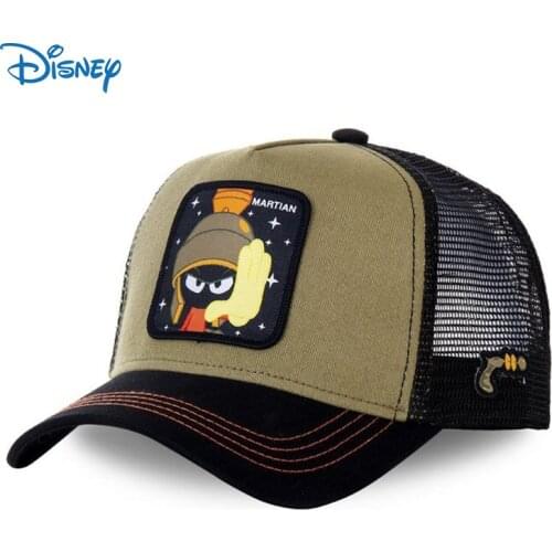 Disney Marvel Hat MARTIAN Embroidery baseball Cap Cotton Snapback Hats Men Women Hip Hop Dad Mesh Hat Trucker caps gorras