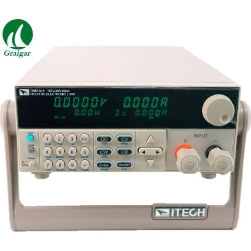 IT8511A+ High performance and affordable single channel DC electronic load