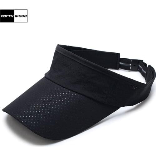 [NORTHWOOD] 2019 Fashion Empty Top Summer Cap Men Women Sun Hat Quick Drying Solid Snapback Cap For Adult Bone Trucker Cap