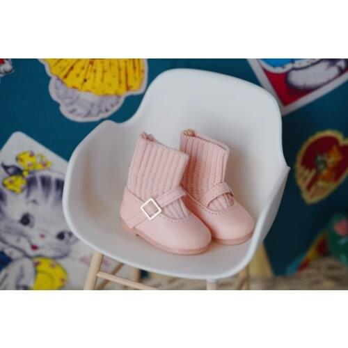 BJD doll shoes suitable for 1-6 YOSD size leather shoes versatile everyday socks boots doll accessories