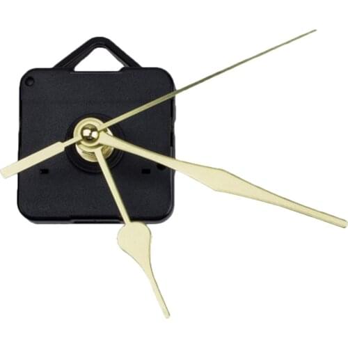 Quartz High Torque Wall Clock Movement Mechanism w/ 3 Hands DIY Repair Kit