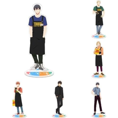 Hot Anime Given Cartoon Figure 20CM Acrylic Standing Desk Decoration Model Plate Holde Decoration Stationery Gift For Friend