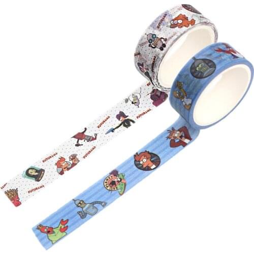 LX235 Flying Cartoon Decoration Tape Paper Washi Masking Tape Creative Scrapbooking Stationary Office Supplies
