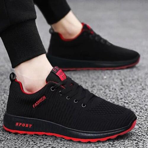 Mens Sneakers 2021 New Autumn Men Casual Shoes Male Flats Mesh Comfortable And breathable Loafers Breathable Men Zapatillas Lace