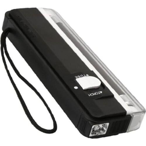 2021 New Violet Fluorescent Portable Money Detector UV Light with Flashlight Small Light Pen